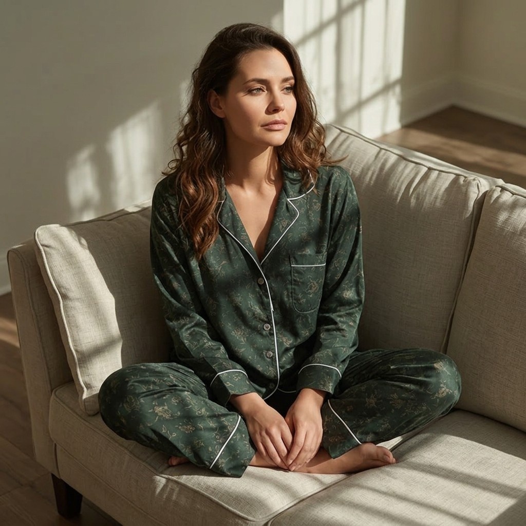 dark green pajama set dark green pajama set