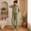 Olive Green Co-ord Set blue co ord set