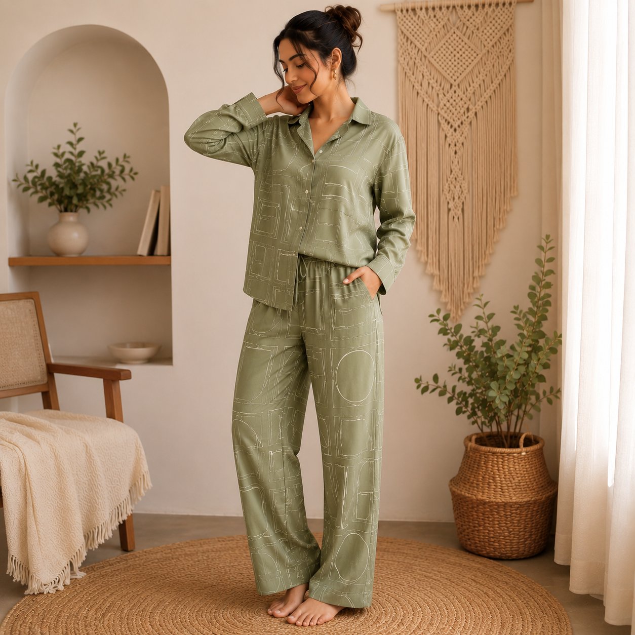 blue co ord set